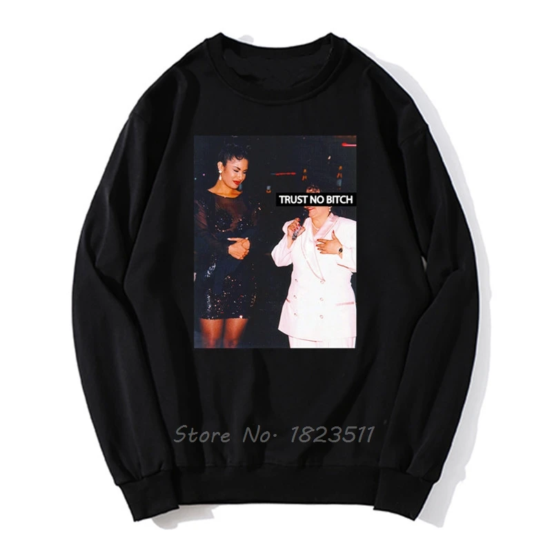 

Selena Quintanilla Trust No Bitch Hoodie Print Men pullover Hoodies Sweatshirt Harajuku Streetwear