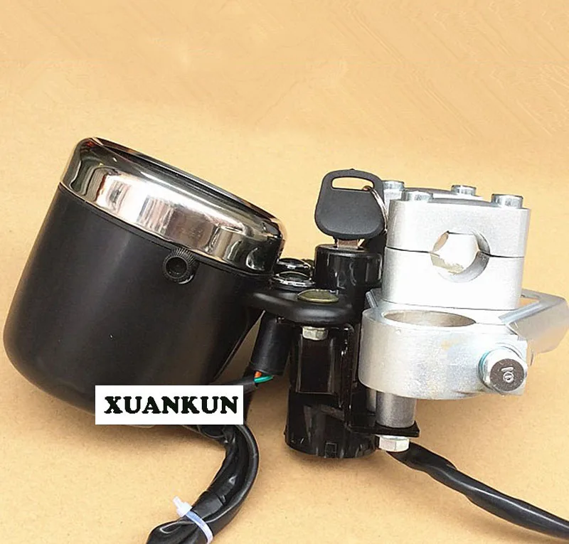 GN125 мотоцикл ретро модифицированный одинарный одометр комплект инструмент