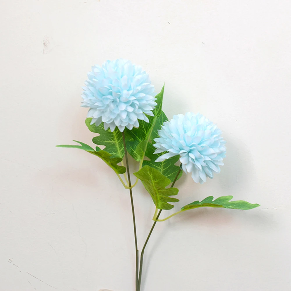 

Small Dandelion Simulation Flower A Bunch Of Double-headed Dandelion Combination Wedding Bouquet Home Living Room Decoration