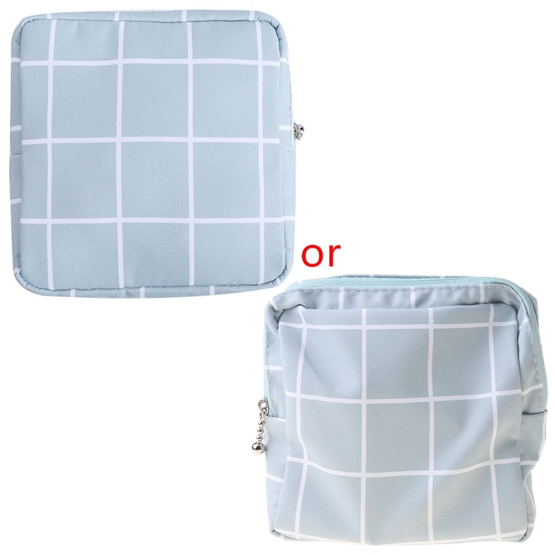 

H7JC Women Girls Cute Sanitary Napkin Towel Pads Storage Bag Purse Holder Organizer