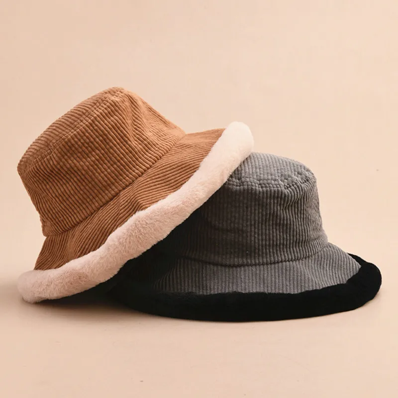 Осенне зимняя Вельветовая шляпа ведро Bob Lady для путешествий на открытом воздухе