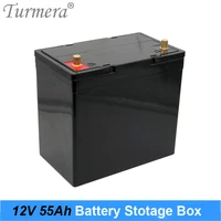 turmera 12v battery storage box for 3 2v lifepo4 battery use can build 55ah to 105ah for solar system uninterrupted power supply