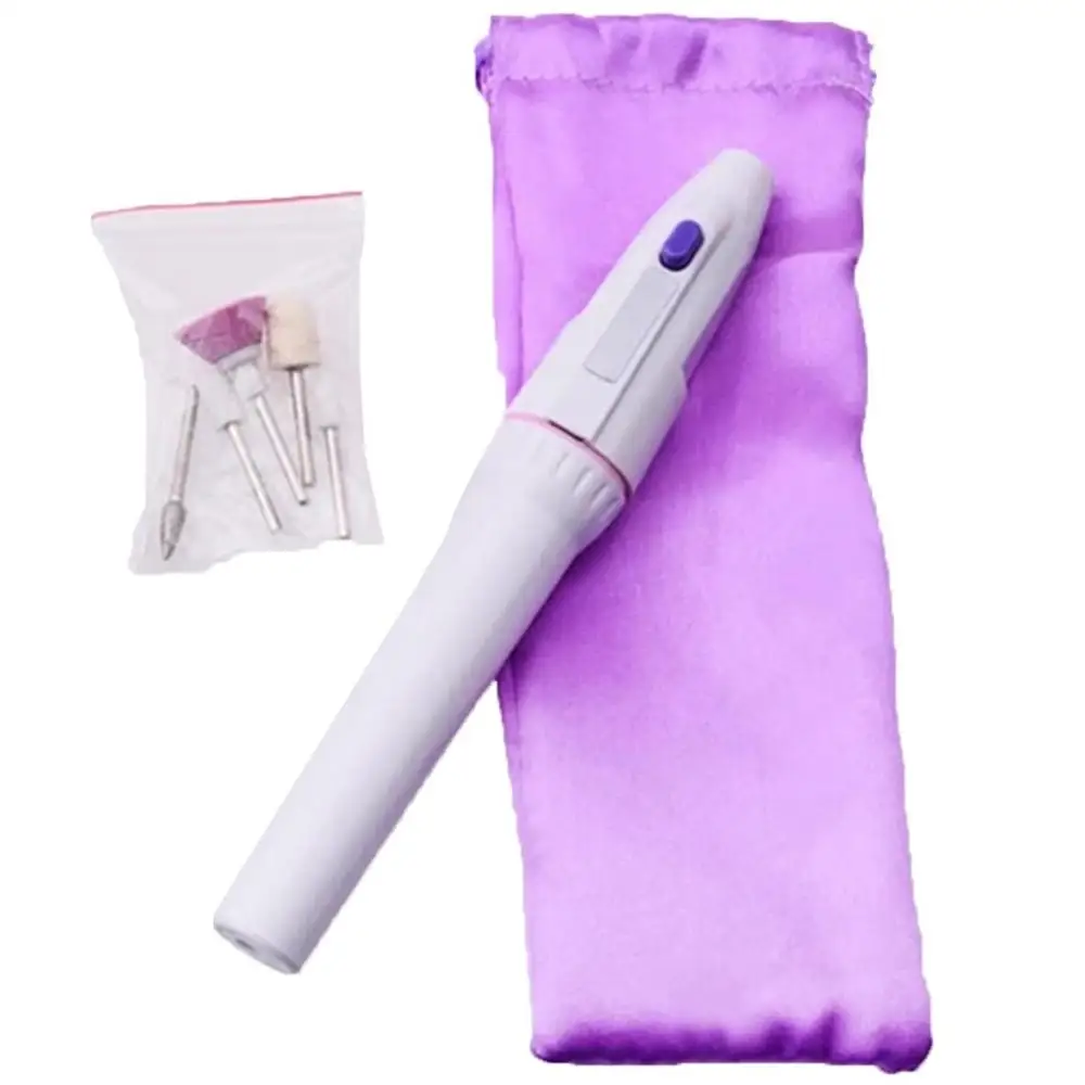 Машинка для полировки ногтей серая Толстая электрическая Разгрузочная Машина