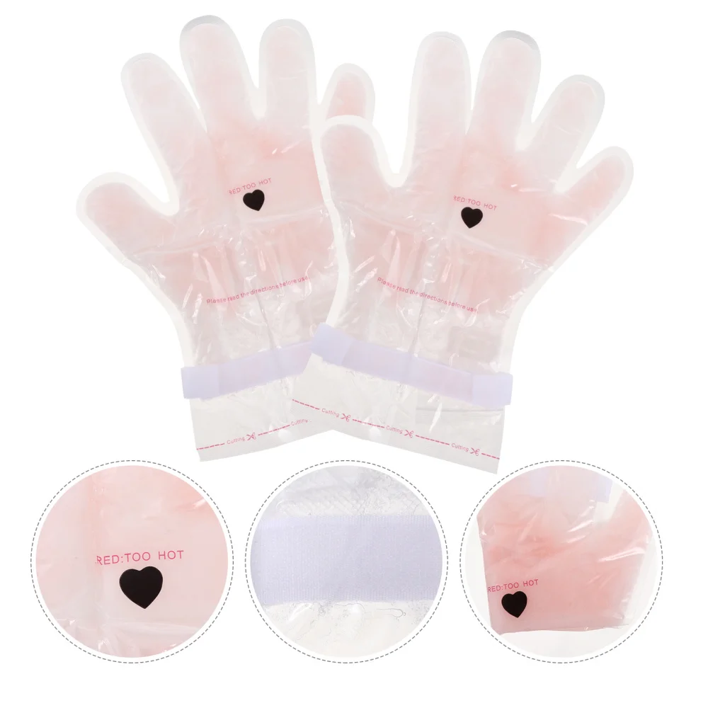 

1 Pair Nonwoven Hand Peel Mask Repair Cracked Remove Moisturizing