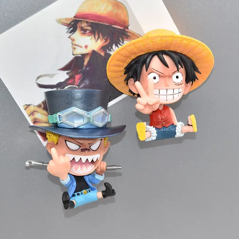 Аниме мультфильм наклейка на холодильник 3D Магнитная игрушка аксессуары для