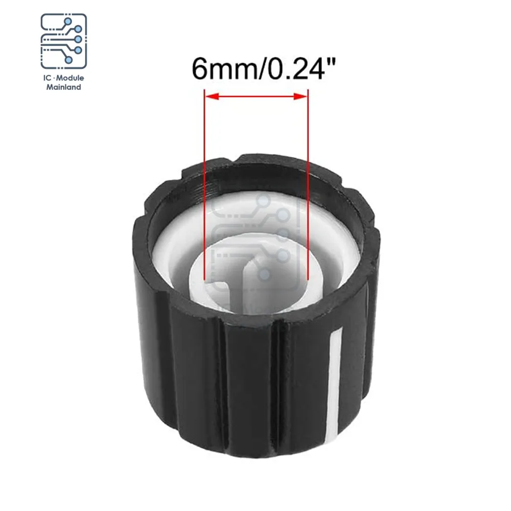 5 teilelos potentiometer steuer knöpfe für elektrische gitarre acryl volumen ton knöpfe schwarz d typgewinde 6mm durchmesser free glo