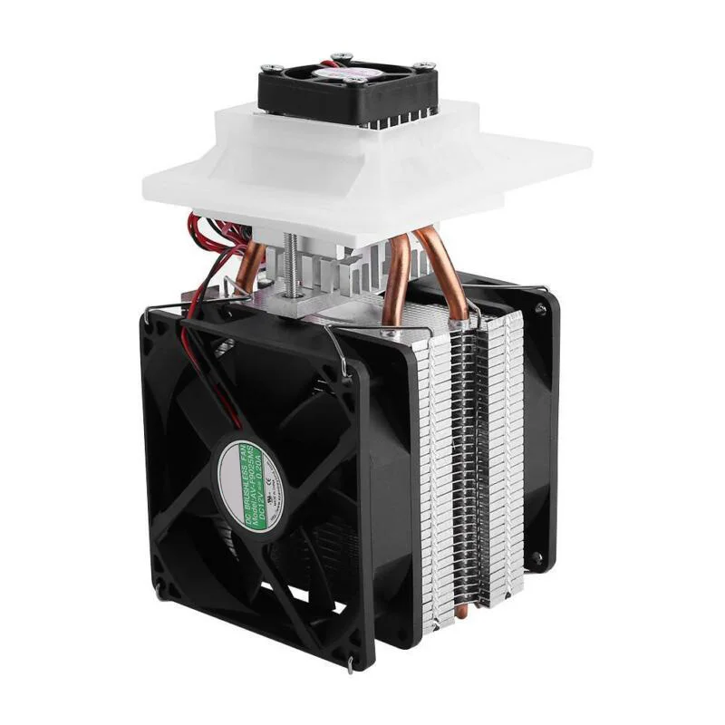 

1pc Cooling Kits 12V 72W Thermoelectric Peltier Refrigeration Cooling System Kit Cooler Fan Semiconductor coolers space cooling