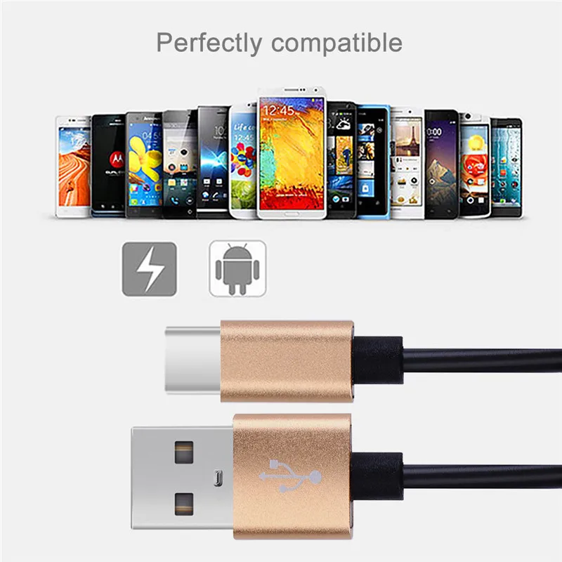 Телескопический Удлинительный пружинный кабель типа C к USB 2,0 для huawei P30 mate 20 xiaomi samsung note 10 S10 OPPO R17 vivo onePlus 7T