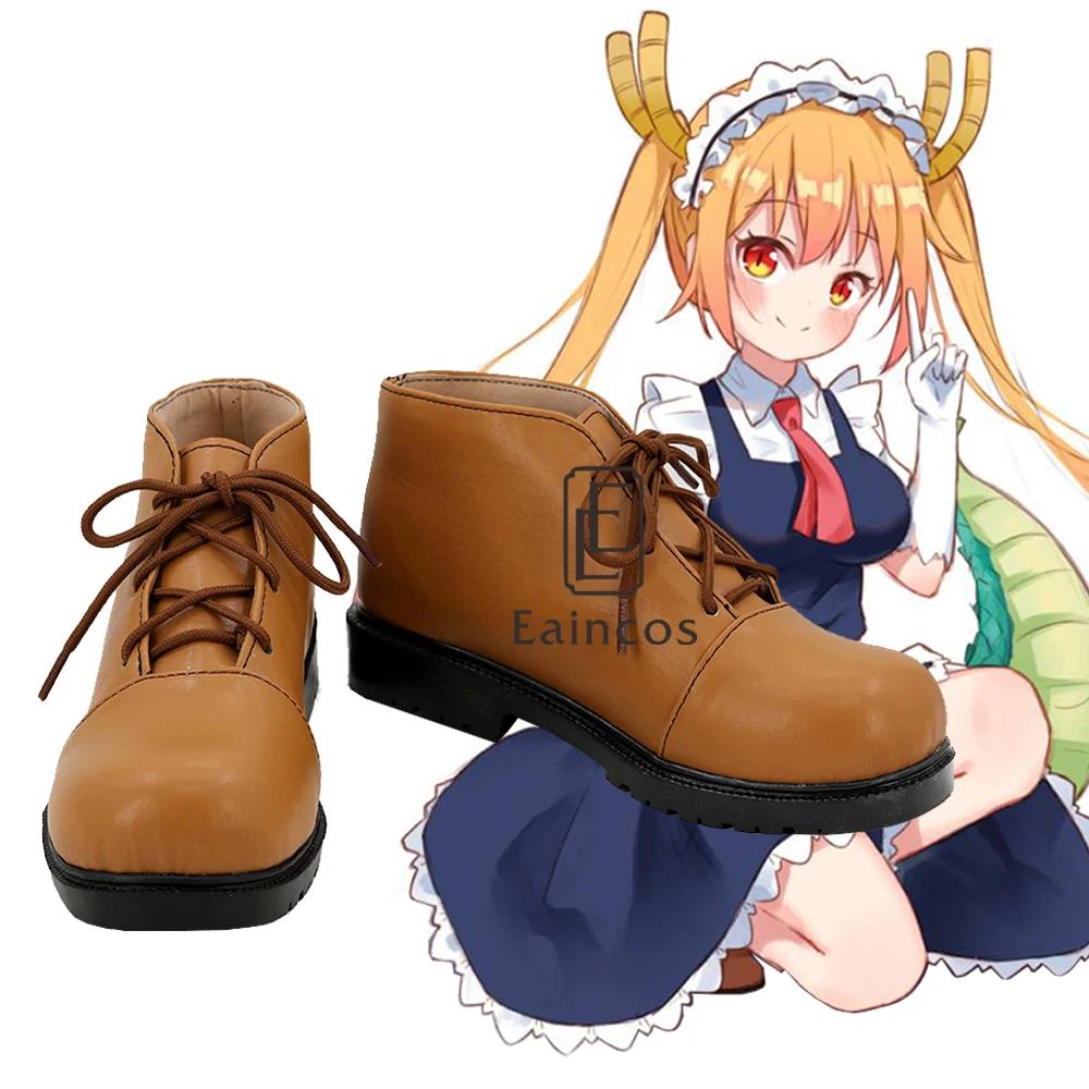 Аниме Kobayashi san Chi no Maid Dragon Miss Kobayashi's Tohru косплей обувь для вечеринки