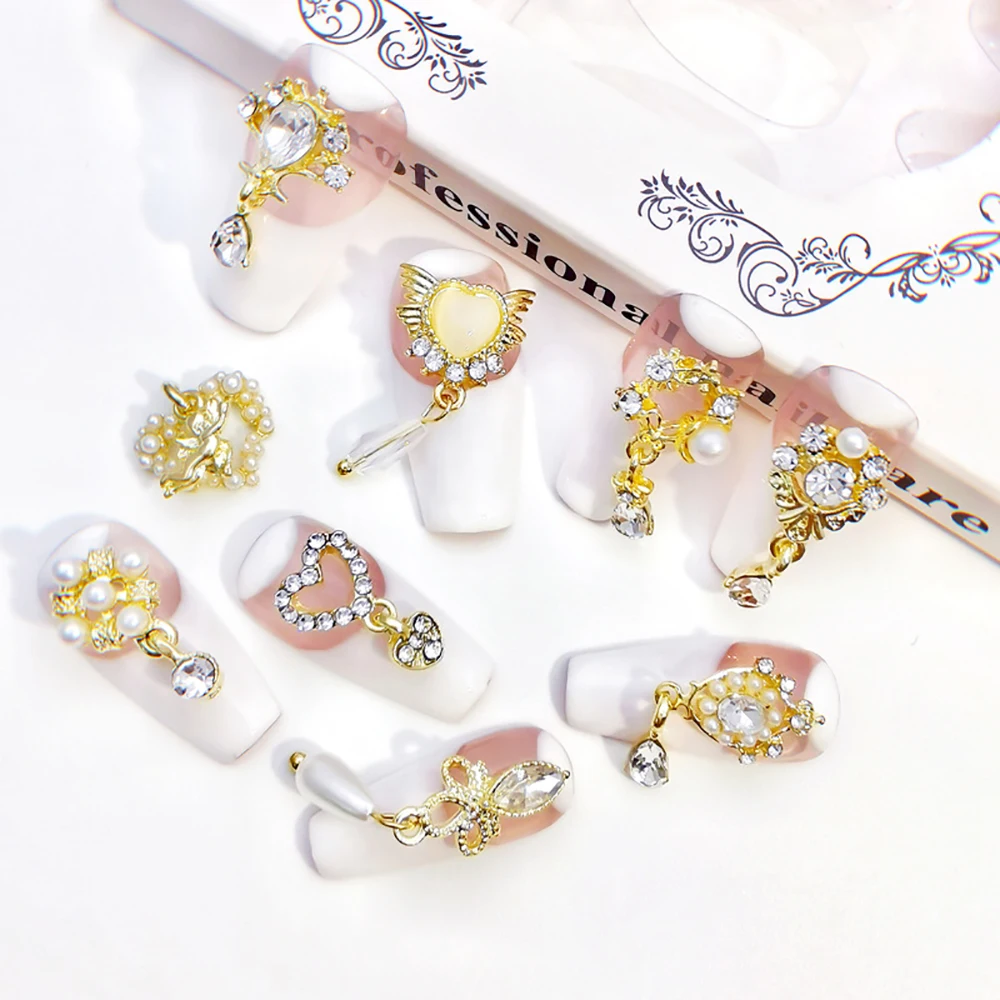 10 шт. подвески-бабочки для дизайна ногтей | Красота и здоровье