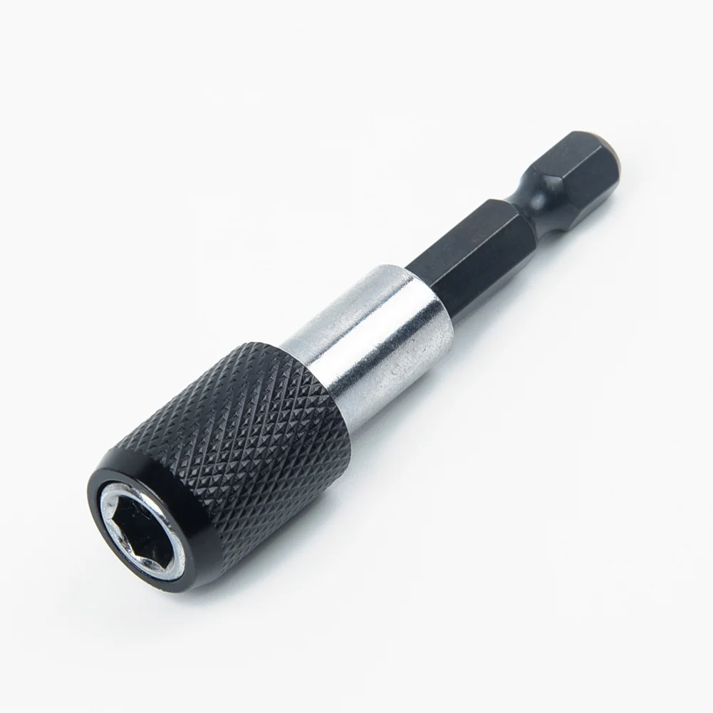

1 X 1/4 60mm Hex Shank Magnetic Quick Release Screwdriver Drill Bit Holder