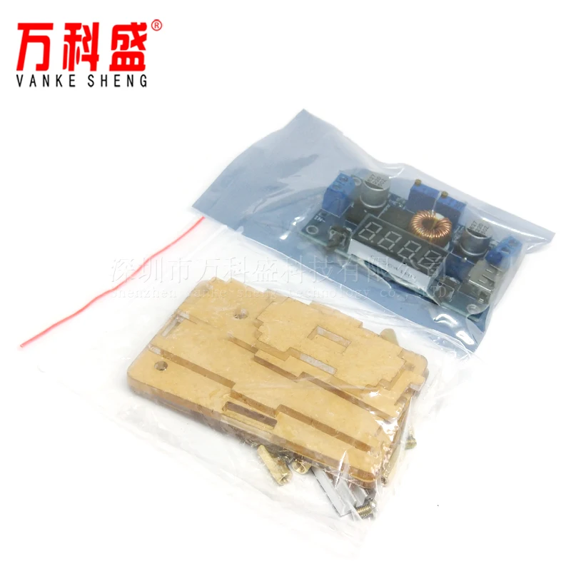 

5A constant voltage and constant current step-down module with shell with voltage and current power display LED drive lithium ba