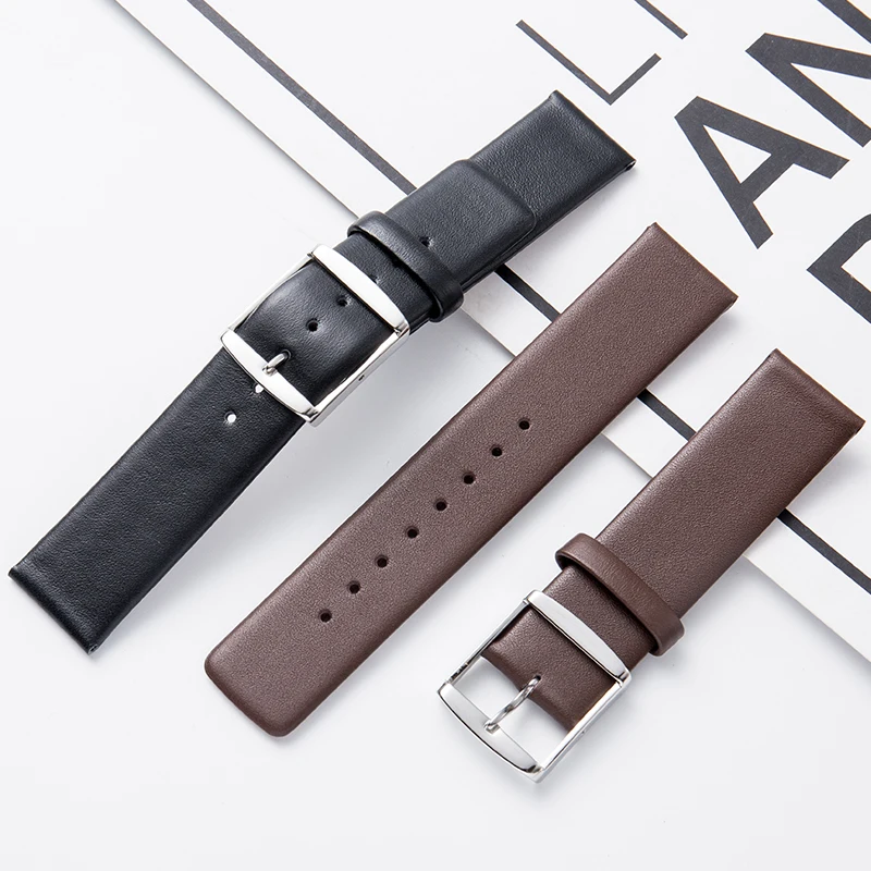 Ремешок для часов из мягкой натуральной кожи Tissot/Seiko 18/20/22/24 мм|Ремешки часов| |