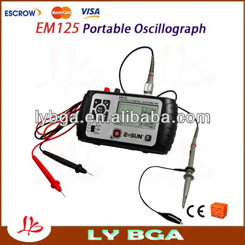

EM125/K-125 Mini Oscilloscope Handheld Digital Scopemeter