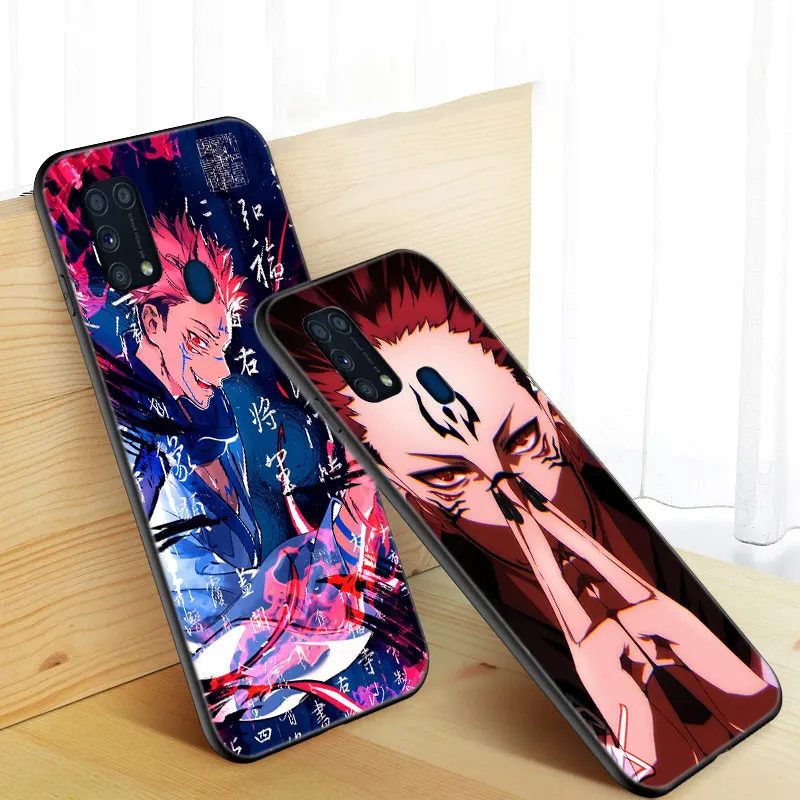 Anime Sukuna Jujutsu Kaisen Case For Samsung M12 M32 M21 M51 M52 M11 M30S M31S Note 10 Lite 20 Ultra J2 J6 J8 2018 J4 Plus |
