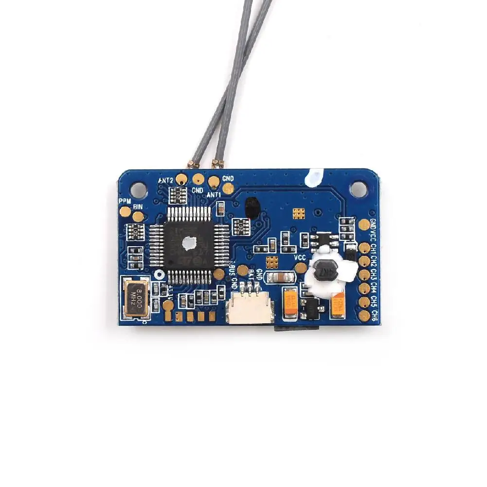 Приемник LeadingStar Flysky X6B 2 4G 6CH i BUS PPM PWM для передатчика AFHDS i10 i6s i6 i6x i4x|Детали и