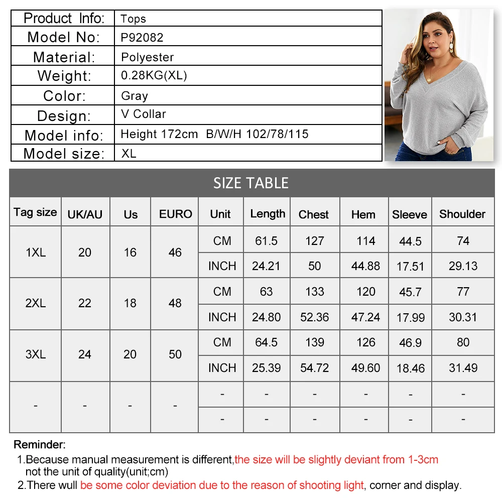 Свитер женский осенне-зимний с длинным рукавом и V-образным вырезом | Женская