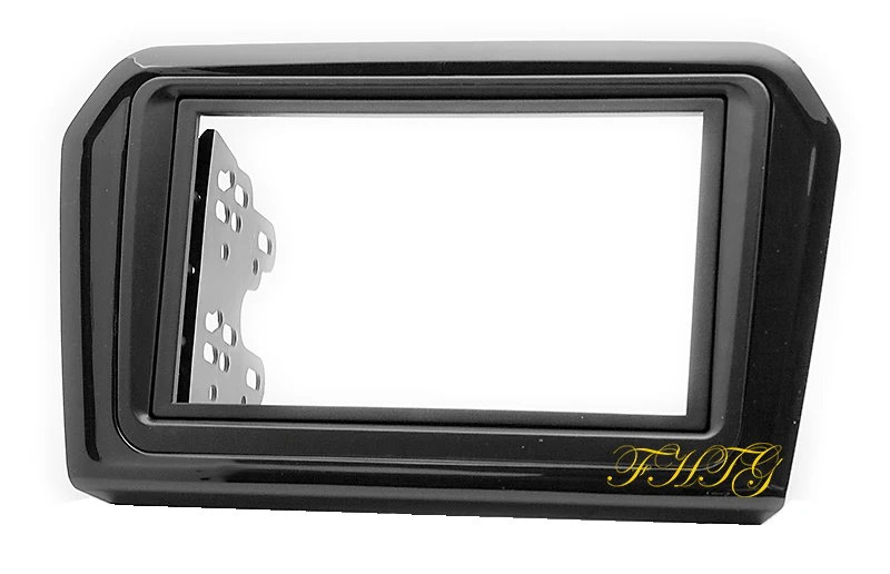 Автомобильная Радио фасция Dash Kit подходит для 2013 Volkswagen Jetta (UV Black) двойная Din