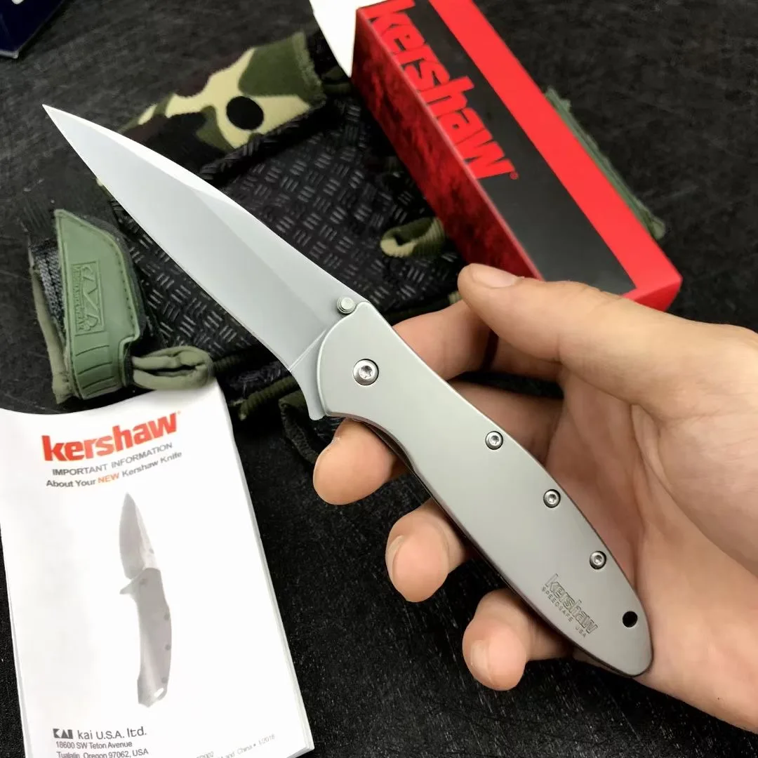 

Kershaw 1660 Folding Blade Knife Pocket Outdoor Camping Hunting Stainless Steel Tactical Survival Utility Knives EDC Multi Knive