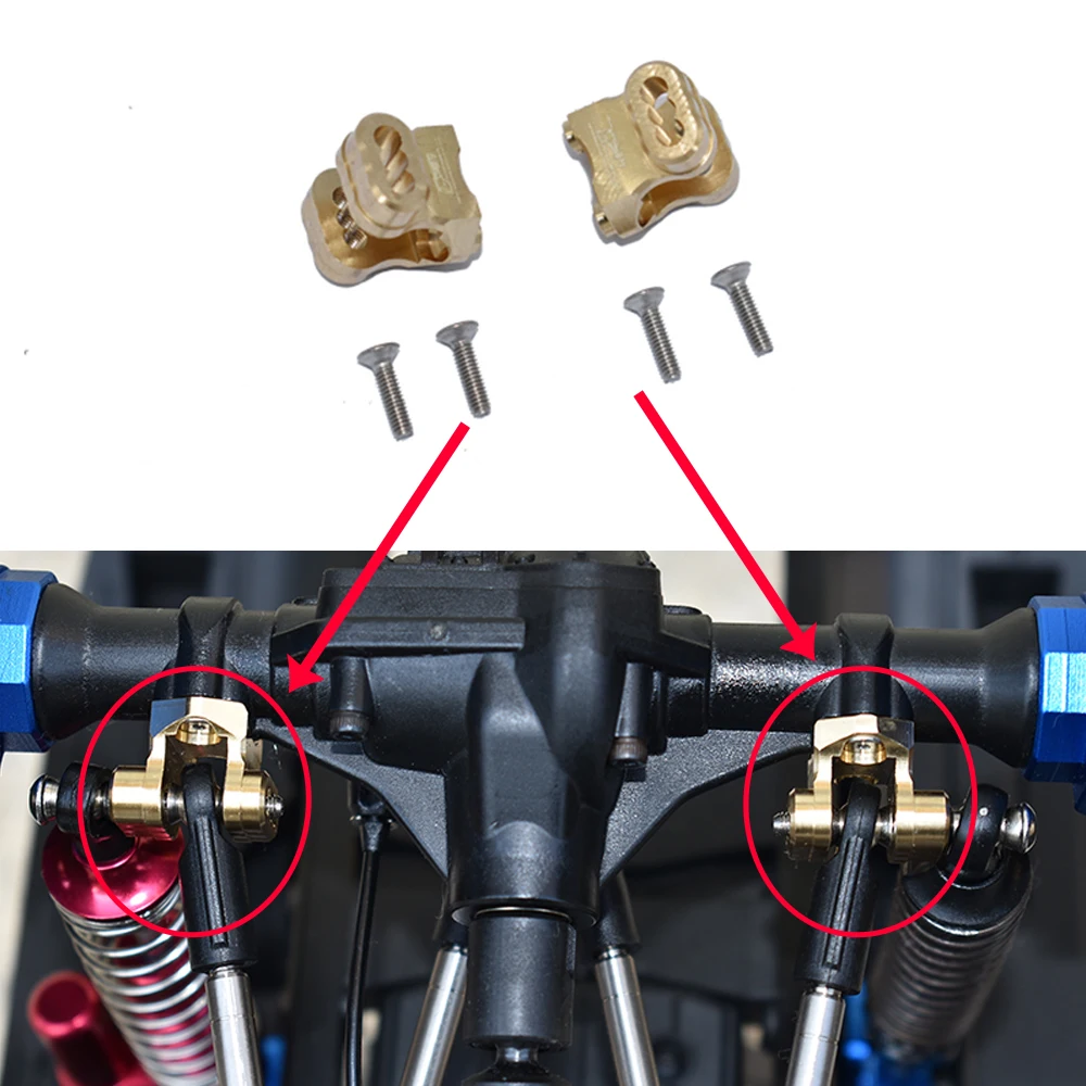 GPM 1/10 TRAXXAS TRX4 DEFENDER 82066-4 BLAZER Бронко G500 гусеничные автомобили металлический медный задний Киль тяга крепление сиденья #8227