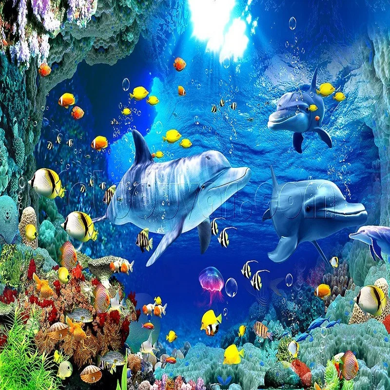 

Ocean Oil Picture By Number Painting On Canvas With Frame Coloring Paint Kits Adults For Drawing Home Living Room Decoration Art
