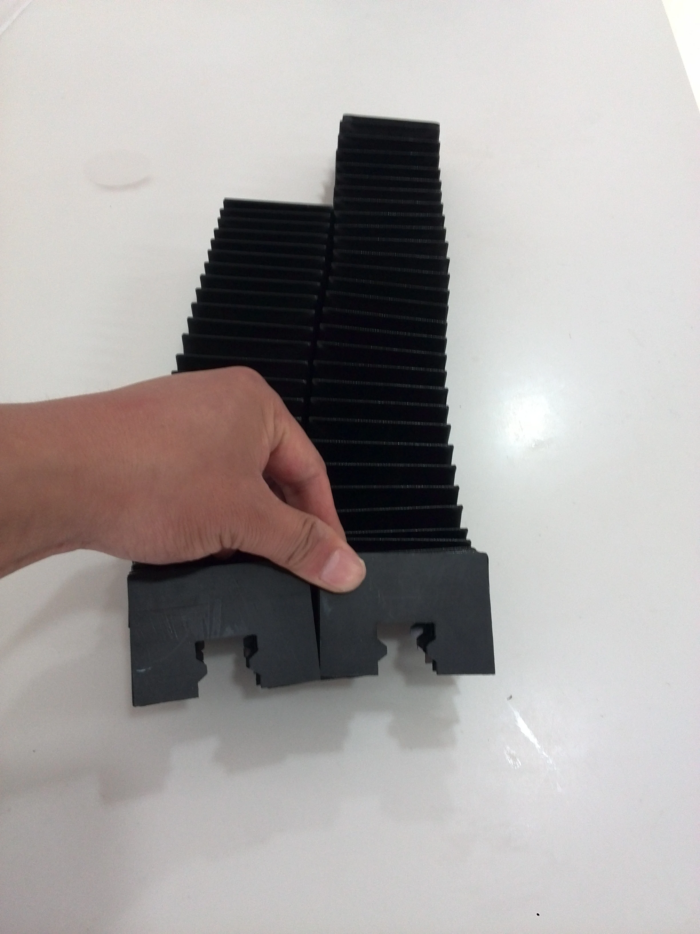 Защитные сильфонные направляющие 20 мм Длина 500 мм|cover for massage table|cover ipadcover view |