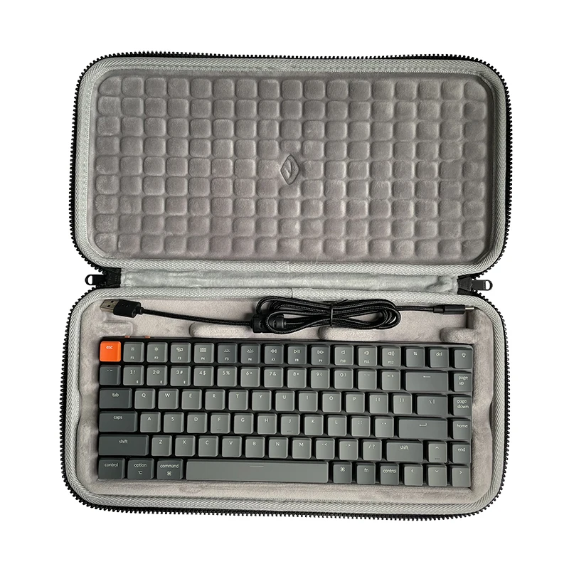 

Fashion Hard Bag Carrying Case for NIZ Keychron K1 K2 K3 K4 K5 K6 K7 K8 K10 K12 K14 C1 Q1 Q3 Mechanical Keyboard Storage Box