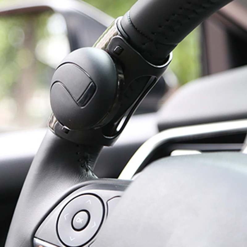 

Car Steering Wheel Booster Practical Safety 360 Silicone Booster Ball Car Shape Control Handle Fine-Tuning Plate