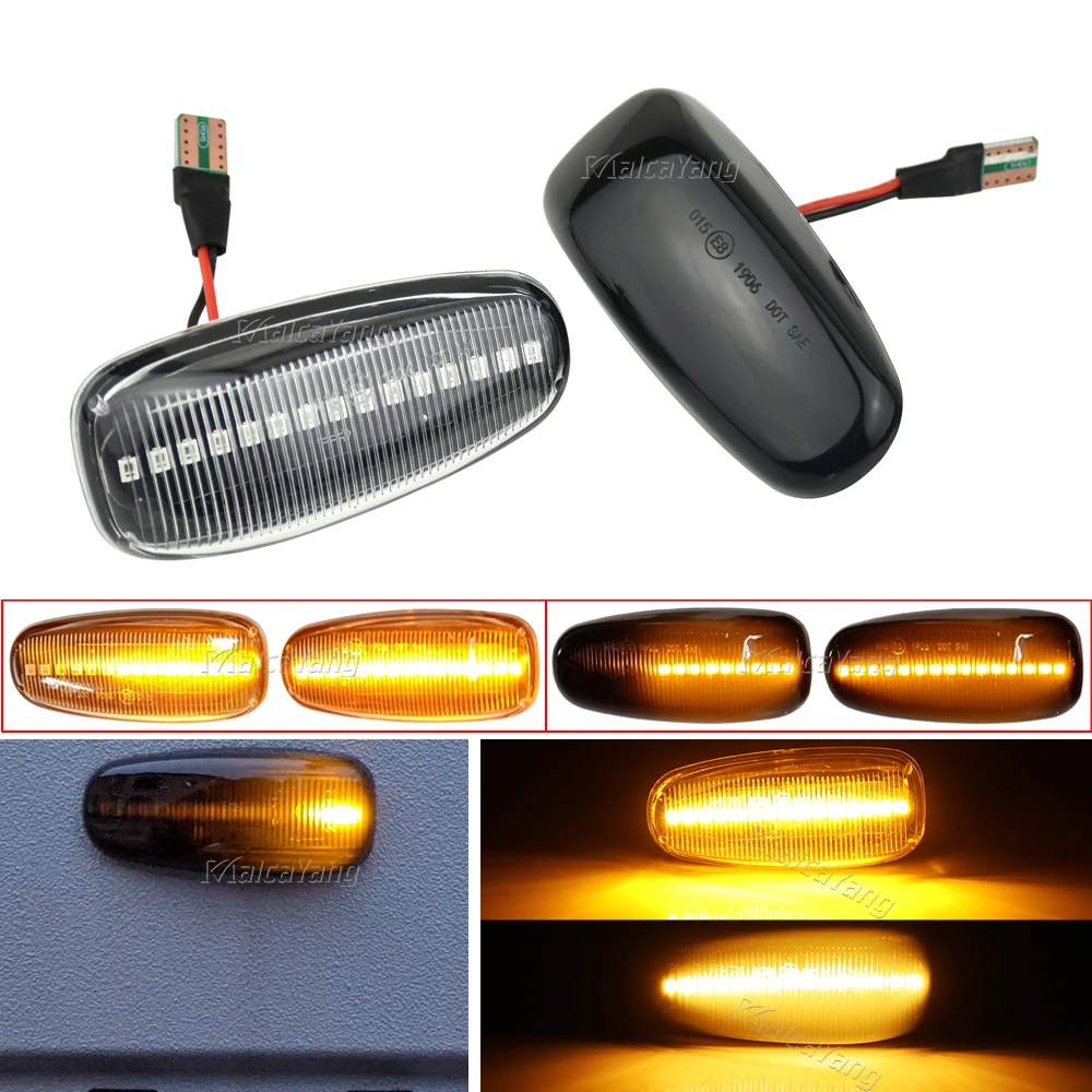 

Flowing Water Led Signal Light 1248200421 2028201621 For Mercedes-Benz E-Class CLK55 Sprinter CLK430 Side Marker Turn Right Lamp