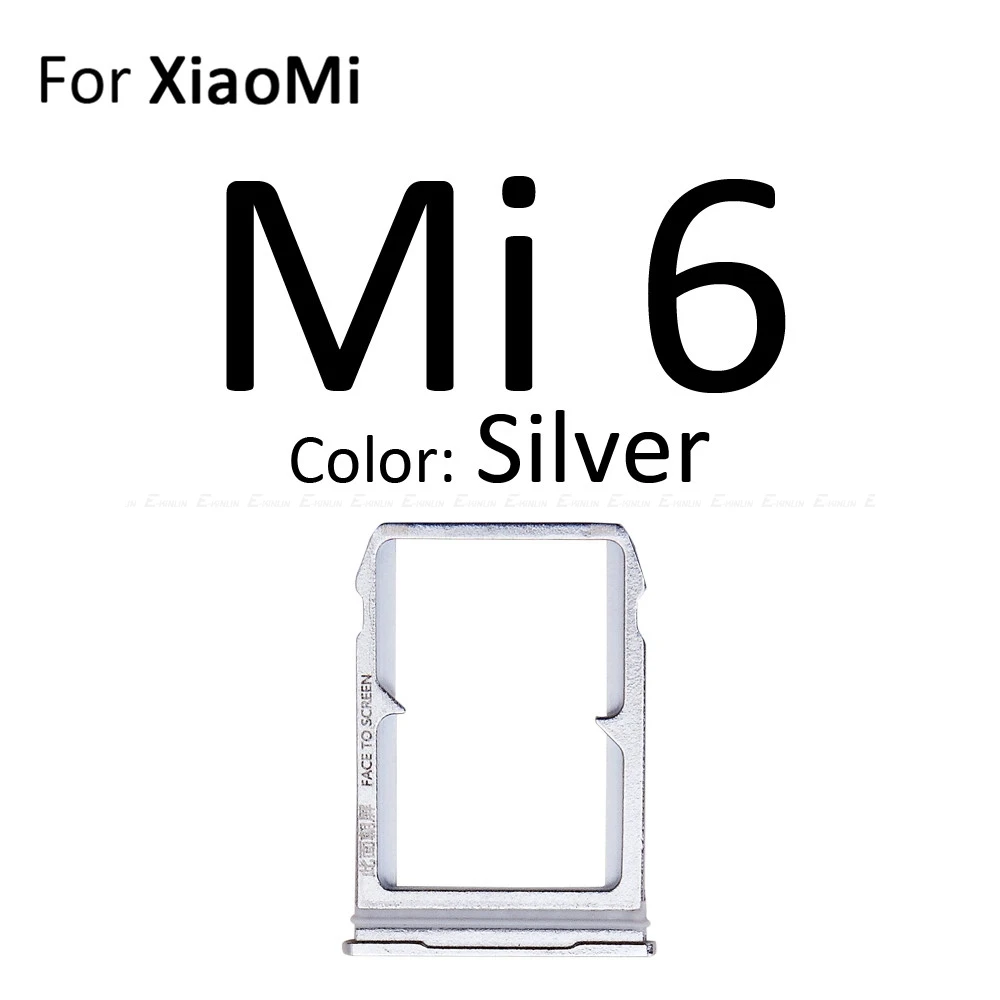 Держатель для карт Micro SD XiaoMi Mi 6 5 Plus контейнер лоток Sim карты разъем картридера