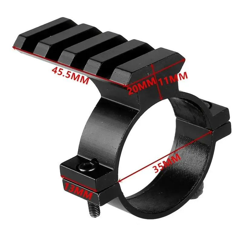 35 мм трубка кольцо прицел фонарик лазерный 4 слота 20 Вивер Пикатинни Крепление