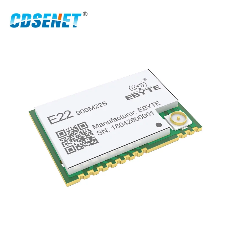 Беспроводной радиочастотный модуль SX1262 LoRa 868 МГц 915 GFSK SMD CDSENET дальность 7 км