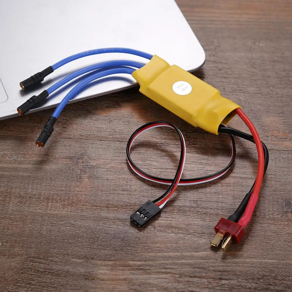

Firmware Brushless ESC RC BEC 30A Motor Speed Controller Multirotor for RC Aircraft Remote Control Toys Accessories