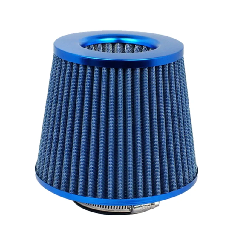 SPSLD Universal Car Air Filters Performance High Flow Cold Intake Filter Induction Kit Sport Power Mesh Cone 76MM | Автомобили и