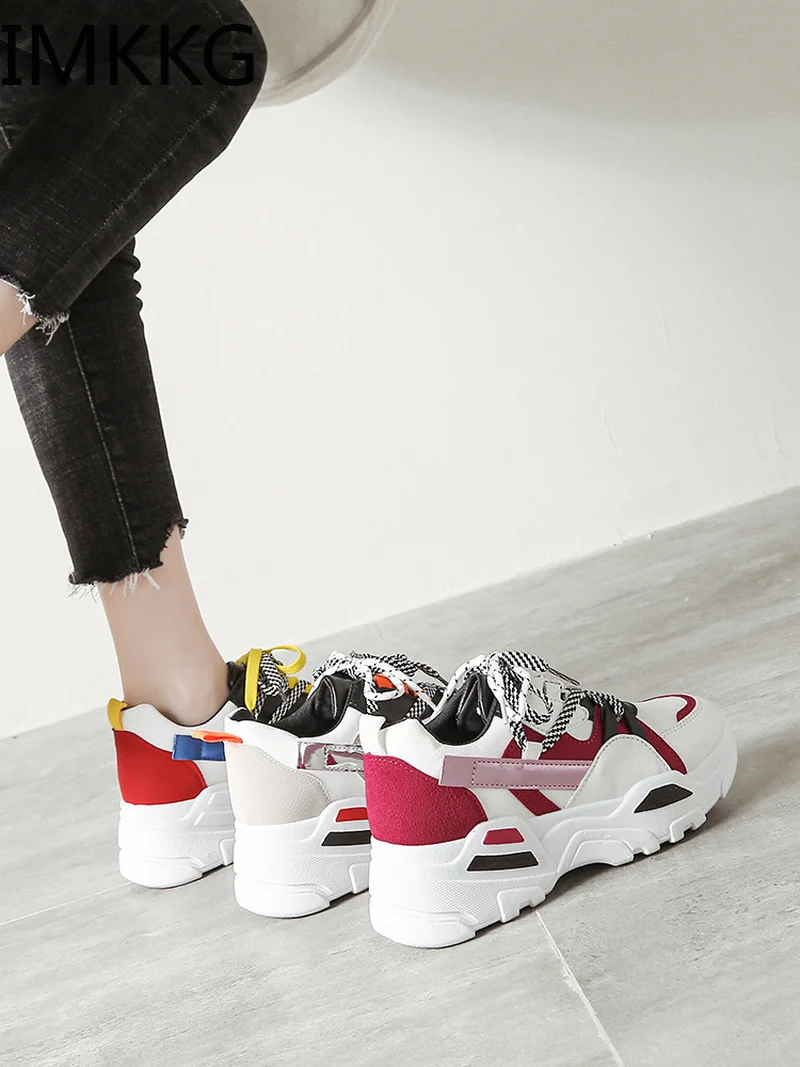 Женская Вулканизированная обувь Сезон весна лето Дышащие износостойкие