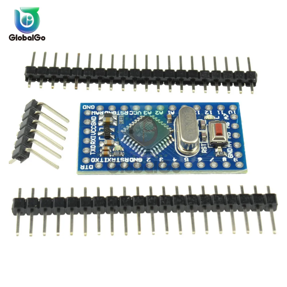 ATMEGA328P Pro Mini 328 ATMEGA328 5 V/16 MHz для Arduino Micro control микроплата управления|Детали и