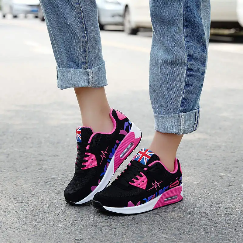 

Нескользящие белые кроссовки для женщин, спортивная обувь высокого уровня для женщин, Подростковая беговая Обувь для женщин, белая спортив...