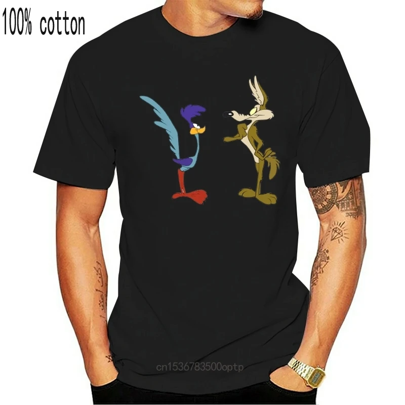 

New Wile E. Coyote and The Road Runner CartooWile E. Coyote and The Road Runner Movie T-Shirt 2021 2021est Men'S Funny Fashion