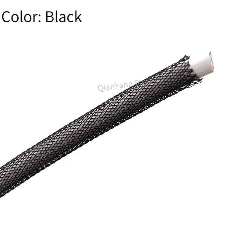 Полиэтиленовая плетеная кабельная трубка 3 мм 4 6 8 10 м|Кабельные рукава| |