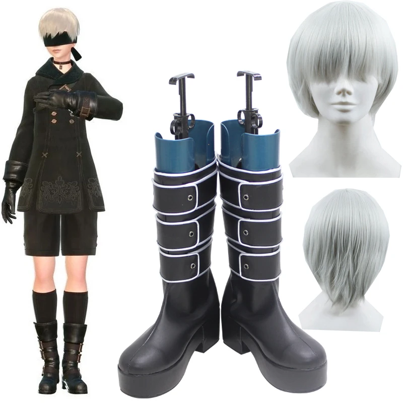 Женский костюм из игры NieR:Automata YoRHa No. 9 Тип S 9S женское платье 2B боевой для | Костюмы аниме -1005003499089181