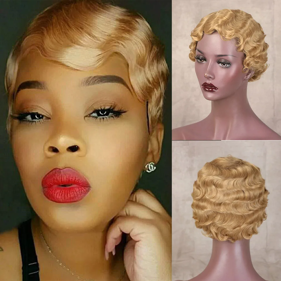 Doris красивый короткий кудрявый блонд черный афро милый парик для женщин