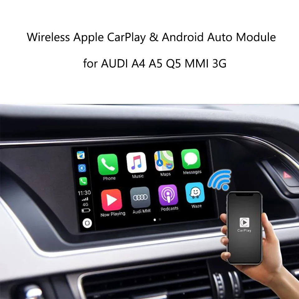 

Модуль Автомобильный AZTON для Audi MMI 3G Plus A6 A7 A4 A5 Q5