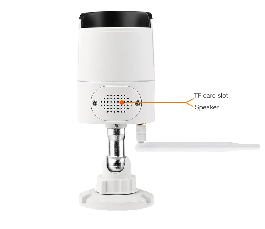Techege 1080 P WI-FI IP Камера аудио запись на открытом воздухе Водонепроницаемый P2P Ночное видение 2.0MP Беспроводной проводное движение обнаружения приложение пульт дистанционного управления