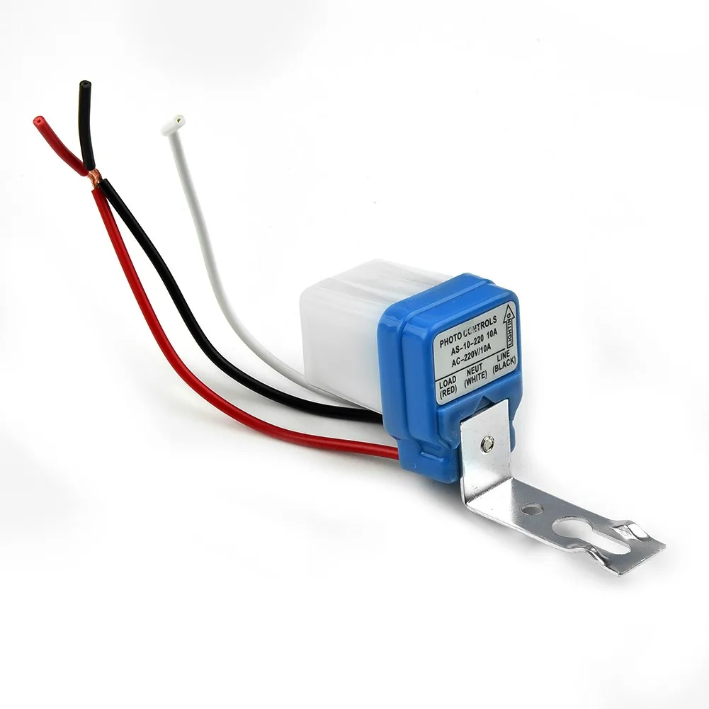 

AC 220V 10A Automatic On Off Photocell Street Light Switch Photo Controller Street Lamp Sensor Switches