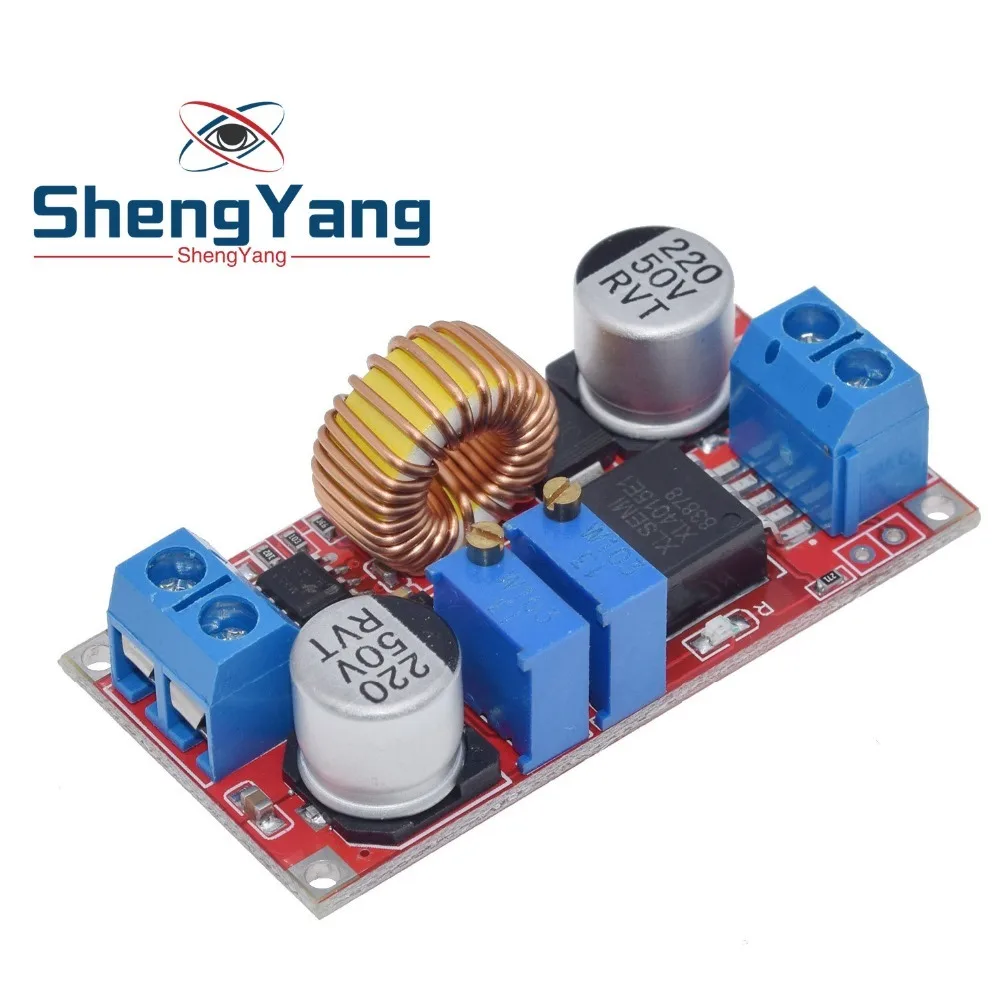 ShengYang 5A DC В DC CC CV литиевая батарея понижающая зарядная плата светодиодный преобразователь питания литиевое зарядное устройство понижающий модуль XL4015