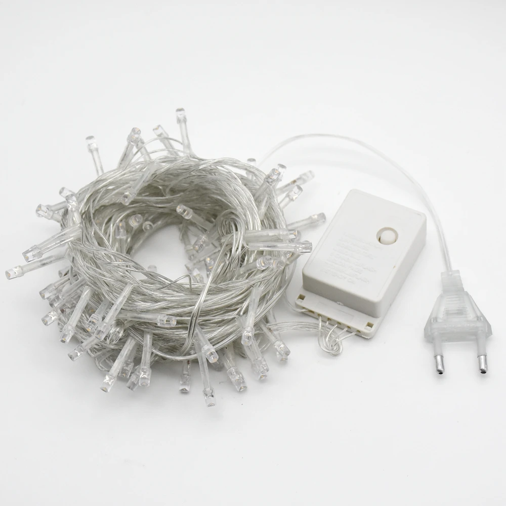 

LED String Light 8Modes 220V 6m 10m Garland Festival Christmas Decoration New Year Wedding Party Decorative Lights