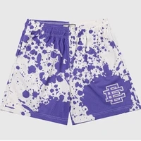 summer american shorts men new printed mesh five point pants casual sports quick drying beach shorts for men and wome