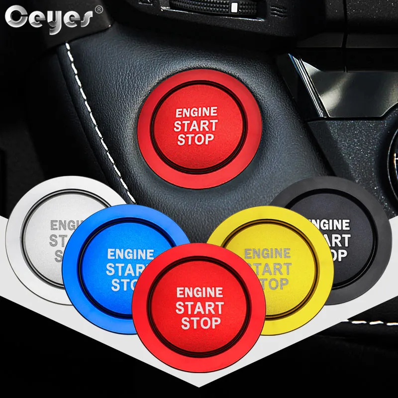 Ceyes автомобильный Стайлинг для Toyota Corolla CHR Rav4 Avensis t25 Auris Camry Авто старт стоп кнопка