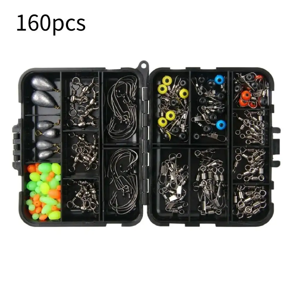 Набор рыболовных снастей включают поворотные застежки для рыбалки вес грузила