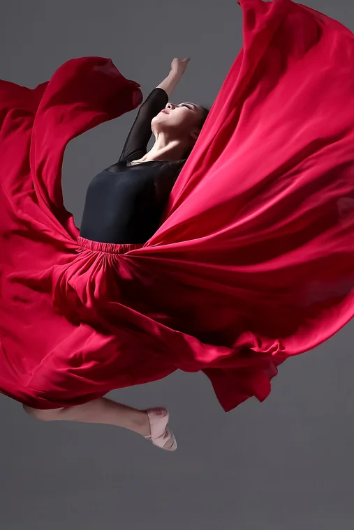 

Spanish Flamenco Skirt Women Girls Dance Gypsy Chiffon Belly Two-layer Chiffon Big Wing Dress Bandage Top Performance DL6107